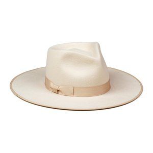 Lack Of Color Ivory Rancher hat.